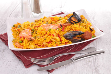 Wall Mural - paella