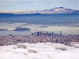 Fototapeta  - Aerial Photograph of San Francisco and The Bay Area