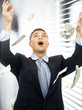 © Syda Productions - businessman in money rain indoors