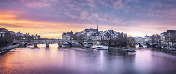 Canvas Print - Iles Saint Louis paris