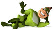 © Julien Tromeur - Green superhero