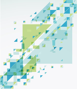 Geometric Abstract Background. Vector