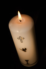 Sticker - Candle for christianity