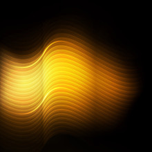 Gold Metal Abstract Background Vector River