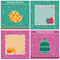 Sticker - easter cards