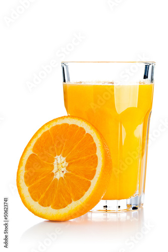 Naklejka na szybę Orange juice