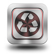 Recycle aluminum glossy icon