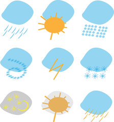 Weather icons set