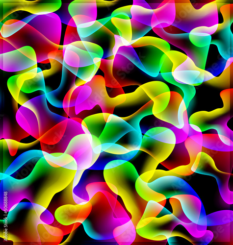 Vibrant Abstract Background Vector Design. - 50688848