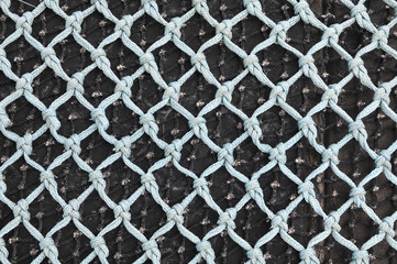 texture background template knotted nylon net fishing and patter