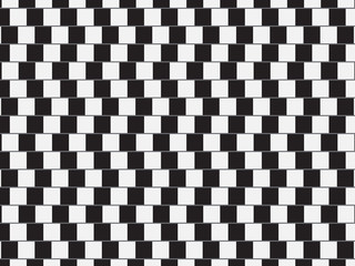 optical illusion - parallel lines