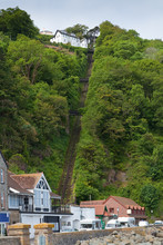 Lynton And Lynmouth Railway View Of Hillside