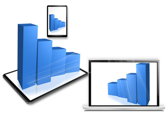 Wall Mural - modern business and technology