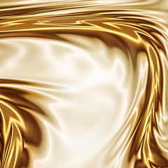 Gold on the white drapery artistic texture