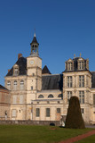 Fototapeta Paryż - Fontainebleau castle, Seine et marne, Ile de France, France