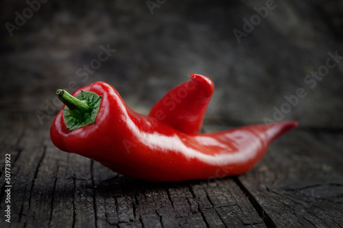 Naklejka - mata magnetyczna na lodówkę Red pepper
