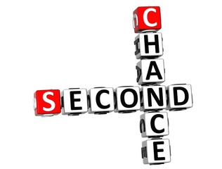 Poster - 3D Second Chance Crossword