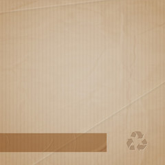Wall Mural - vector background of cardboard