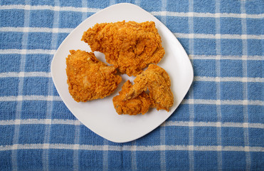 Wall Mural - Four Pieces of Fried Chicken