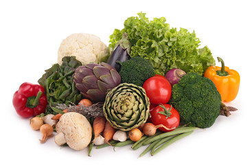 Poster - fresh raw vegetables