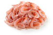 raw sakura shrimp, japanese food