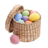 Fototapeta Dziecięca - color eggs for holiday easter