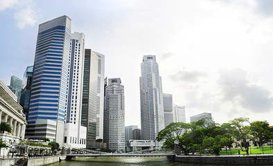 Poster - Singapore river