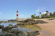 Strand und Leuchtturm in Itapua