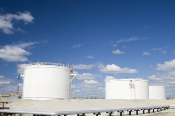 Wall Mural - Refinery plant