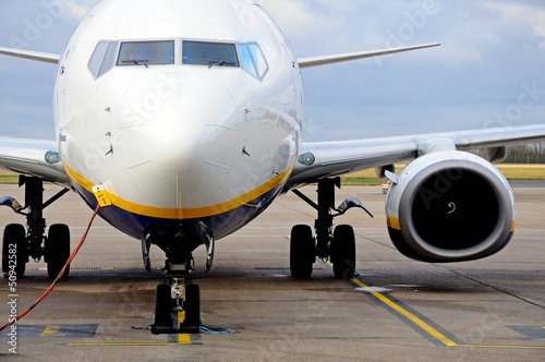 Poster Boeing 737-800 Aircraft parked © Arena Photo UK