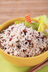 Poster - Bowl of mixed rice