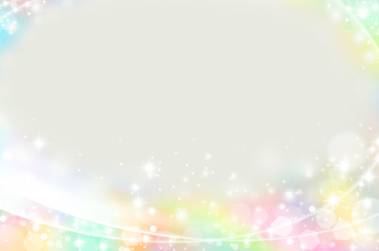 Colorful　shines　background
