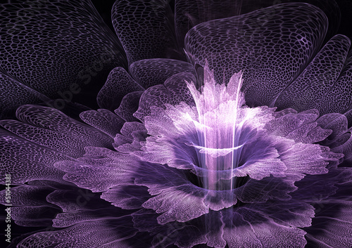 fioletowy-kwiat-futurystyczny