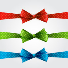 Set Of Color Bow