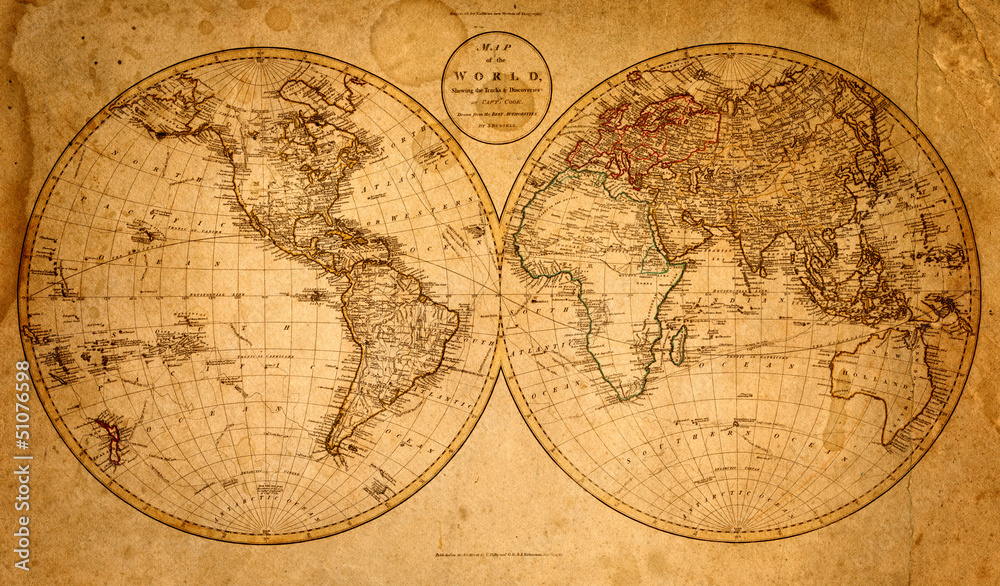 Fotografering old map 1799