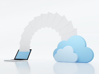 Cloud computing concept