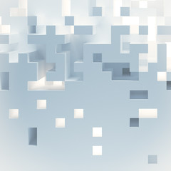 Poster - abstract cubes wallpaper
