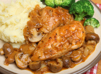 Sticker - Chicken Chasseur Dinner