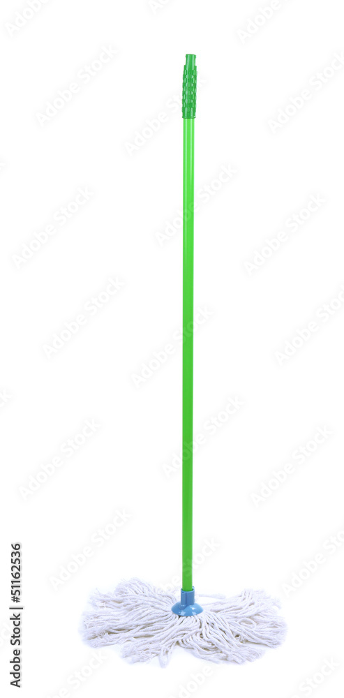 Mop isolated on white