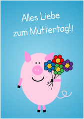 Poster - Alles Liebe zum Muttertag