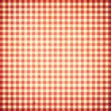 Red Checked Grunge Background