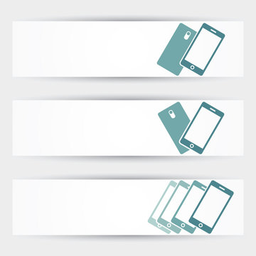 Smart phone banners