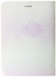 Blank Australian passport page