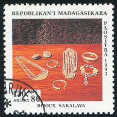 Poster - Sakalava jewelry