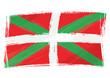 Grunge Basque Country flag