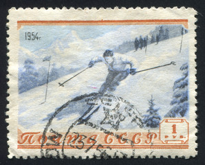 Poster - Skier