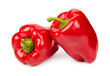 Ripe red peppers