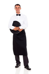 Wall Mural - waiter full length