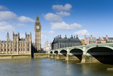 Fototapeta Big Ben - Palais de Westminster à Londres