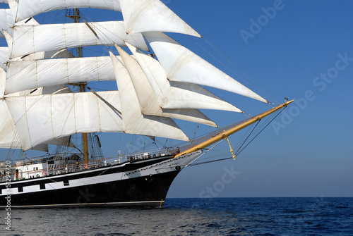 Naklejka na kafelki Sailing ship